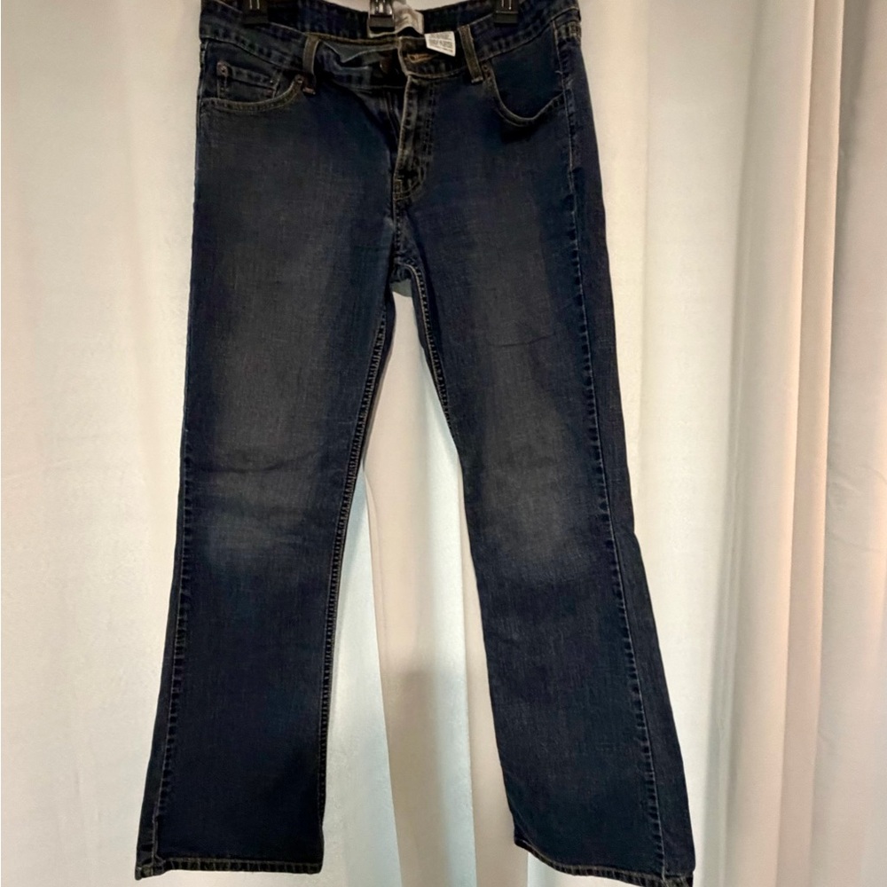 Levi's Dark Blue Straight-Leg Jeans